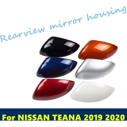 For NISSAN TEANA 2019 2020 Car Rear-view Mirror Covers Shell Rearview Mirror Edge Guards Cover Exterior decoration Accessories