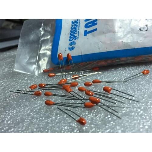 Original new 100% 0.22uf 35V DIP fever tantalum electrolytic capacitor foot distance 3mm (Inductor)