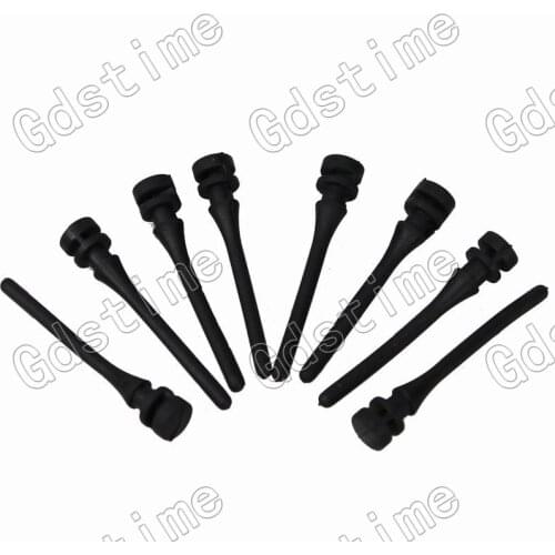 10000 Pieces Gdstime 45mm Rubber Fan Anti Vibration Mount Silicone Screws Rivet Noise Absorbtion 4.5cm Blcak Factory wholesale