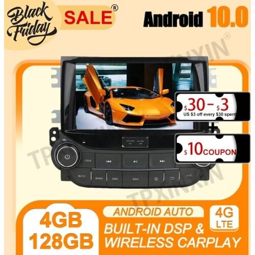 PX6 4G+128G Carplay Android 10.0 For Chevrolet Malibu 2012-2015 Multimedia Player Stereo Tape Recorder GPS Navigation Head Unit
