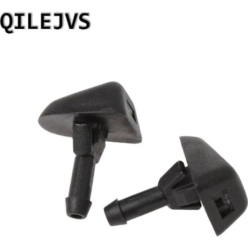 QILEJVS 2 Pcs Windshield Washer Wiper Water Spray Nozzle Jet For Volvo S40 S80 XC90 C70 #1
