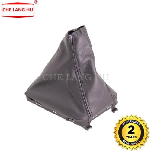 For Skoda Superb MK2 2008 2009 2010 2011 2012 2013 2014 2015 car-styling Gear Stick Shift Knob Black PU Leather Boot