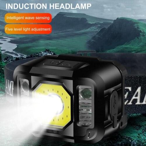 Widely Applicable Lightweight Water Resistant Head Lamp Headlamp for Biking
