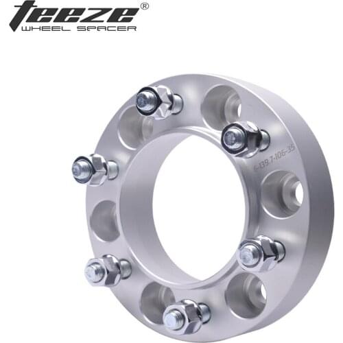 TEEZE-(1PC) 6x5.5'' Wheel spacers for Tundra Sequoia Lexus GX Oting 6x139.7 car styling wheel rim spacers separador de rueda