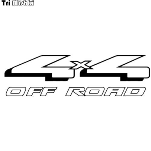 Tri Mishki HZX371# 8.5*30cm 4x4 off road car sticker auto funny car stickers