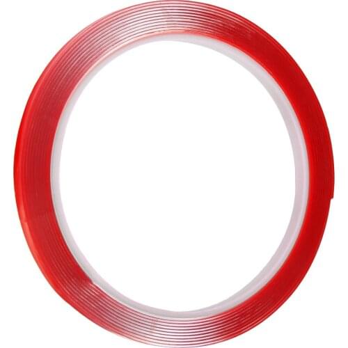 1Pc Acrylic Double Side Adhesive Tape 3 Meter VHB Double Sided Transparent Acrylic Foam Adhesive Tape Waterproof