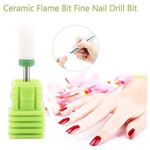 1pcs Nail Drill Bit Set Ceramic Carbide Milling Cutter Nail Manicure Polish Machine Set Nail File Art Tool Accessories 6size