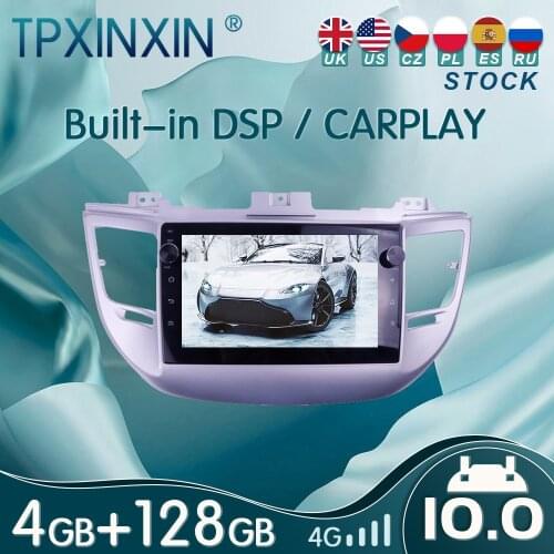 10.0 PX6 For Hyundai Tucson 2014 - 2018 Android Car Stereo Car Radio with Screen Radio Player Car GPS Navigation Head Unit