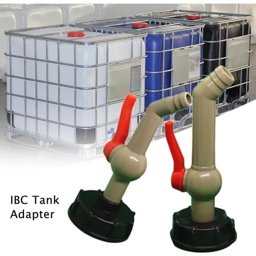 IBC Tank Adapter Plastic S60x6 Garden Hose Faucet Connector Water Tank Replacement Connector