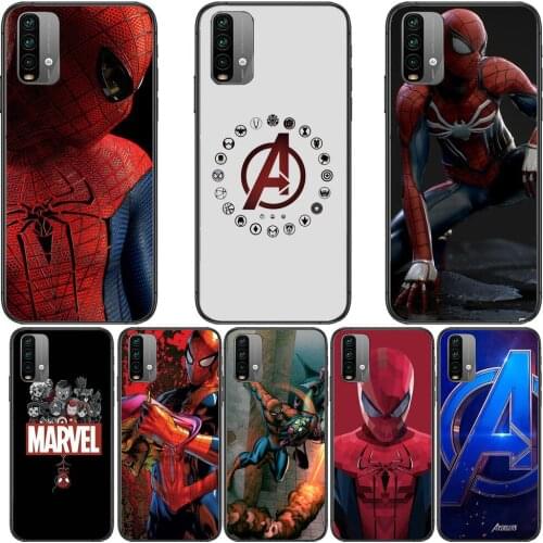 The Amazing Spiderman Phone Case For Xiaomi Redmi 11 lite 9C 8A 7A Pro 10T 5G Cover Mi 10 Ultra Poco M3 X3 NFC 8 SE cover