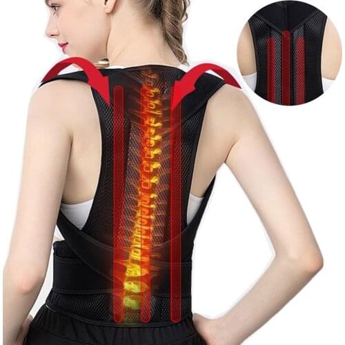 Men Women Lumbar Orthopedic Belt for Back Pain Shoulder Band Belt Support Brace Scoliosis Posture Corrector Corset Pain Relief