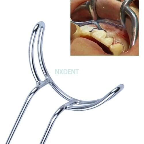 Dental Implant Large Mouth Gag Opener 8cm Teeth Retractor Dental Surgical Instrument Tool Teeth Whitening For Oral Care