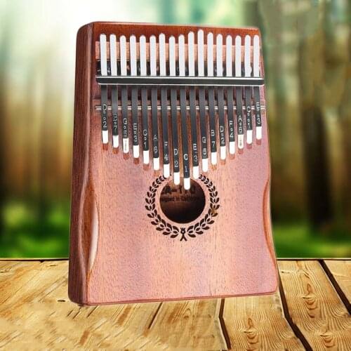 Kalimba 17 Key Instrument Full Solid Wood Thumb Piano 17 Key Kalimba Musical Professional Mbira Acacia For Beginners Musician