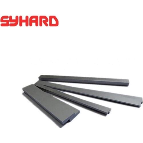Zhuzhou custom-made cemented carbide YG8/YG6 tungsten steel strip carbide rod tungsten steel custom size