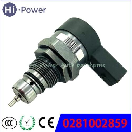 0281002859 Fuel Rail Pressure Relief Limiter Valve 2.0 3.0 TDI for VW Audi A3 A4 A5 A6 Q5 2.0 3.0 TDI 0 281 002 859