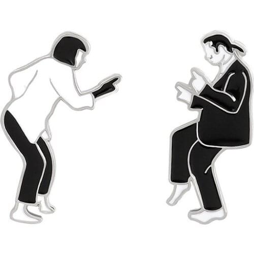 Creativity Movies Novel Hard Enamel Pins Collect Funny Metal Cartoon Brooch Backpack Hat Collar Lapel Badges Fashion Jewelry