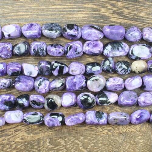 Natural Charoite 6-9mm Irregular Beads 15inch per strand Wholesale For DIY Jewellery Free Shipping