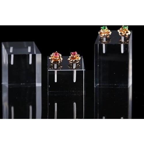 New Fashion Clear Acrylic Earrings Display Holder Acrylic Jewelry Display Stand Jewelry Display Rack Earrings Showcase