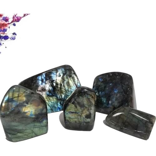 Natural Energy Reiki Series Labradorite Ornament Crystal Carving For Home Decoration LJ