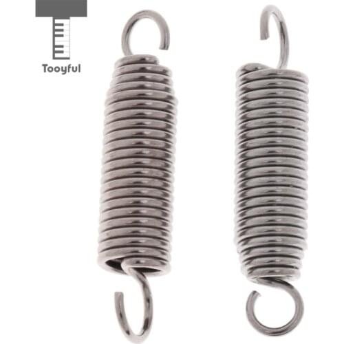 Tooyful 2 Pieces Stainless Steel Bass Drum Pedal Springs Hammer Mallet Springs for Drummer Assembly Drum Hardware 55mm/2.16inch