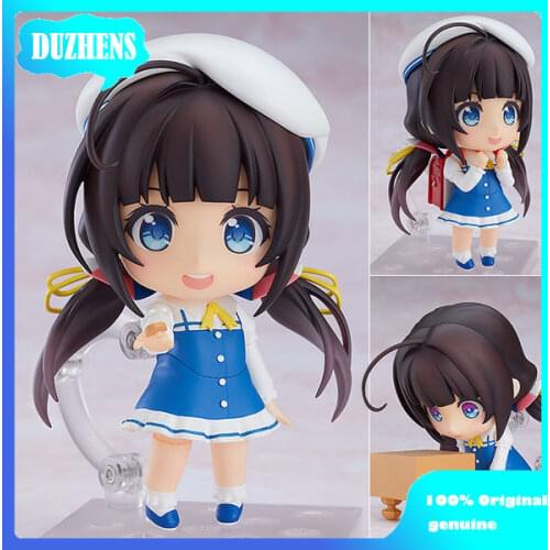 100% Original genuine ryuuou no Oshigoto! Hinatsuru Ai Q version figma PVC Action Figure Anime Figure Model Toy Figure Doll Gift