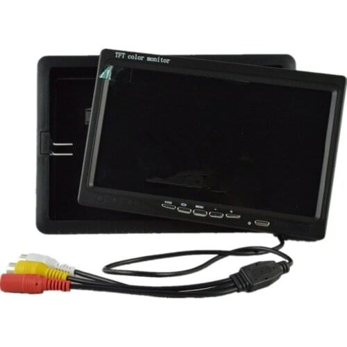 SHRXY Mini Door Eye Hole Peephole Video 7 inch LCD TFT HD Digital BNC cctv camera Monitor