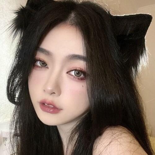 Cute Japanese hair band cat ears fox ears headdress headband animal ears hairpin cat hair clip hair accessories Neko ears