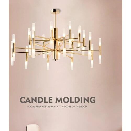 Restaurant Led Chandelier Nordic Lustres Vintage Chandelier Lighting Fixtures Luminaire Living Dining Room Kitchen Lamp