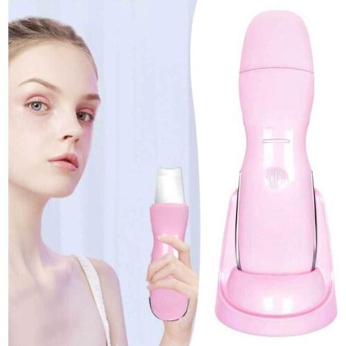 Ultrasonic Skin Scrubber Deep Face Cleaning Machine Peeling Shovel Facial Pore Cleaner Face Skin Scrubber Lifting Tool Machine