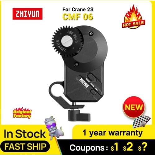 ZHIYUN Follow Focus Official Crane 2S CMF-06 Servo and Zoom Combo Kits Accessory for 3S PRO Weebill S Gimbal Handheld Stabilizer
