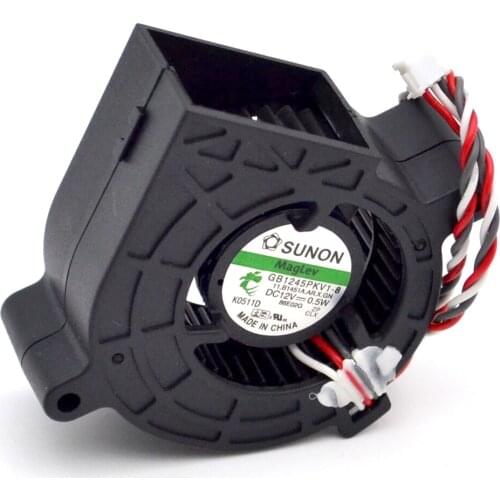 10pcs fan blower turbofan GB1245PKV1-8 12V0.5W cooling fan