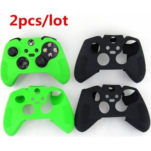 2pcs/lot Durable Silicone Soft Guards Skin Protective Case Cover For Xbox One Controller Xbox one Elite Controller Sweat Free