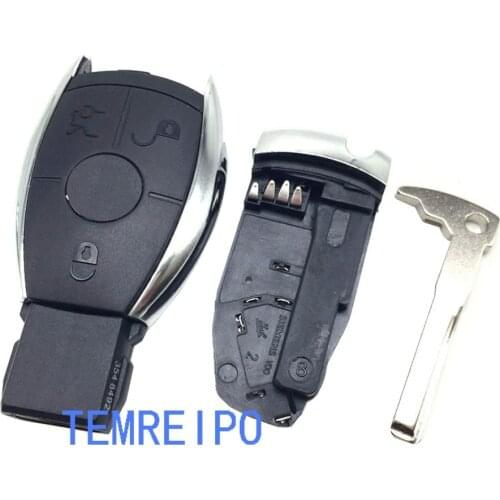 3 Buttons Remote Control Key Shell For Mercedes Benz W203 W210 W211 AMG W204 C E S CLS CLK CLA SLK