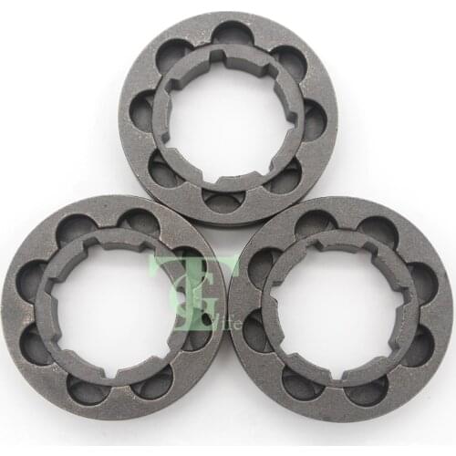 3Pcs 3/8" 8T 22mm Rim Sprocket For STIHL MS361 MS362 MS391 MS440 MS460 MS650 MS660 030 032 038 044 046 064 066