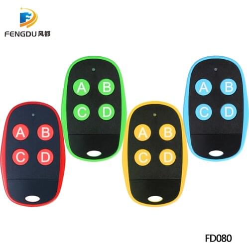 5PCS High quality 433MHZ Fixed frequency 4 Button Face to Face Copy car Remote Control key Duplicator with free shipping