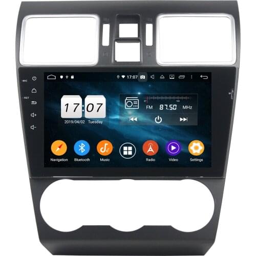 DSP PX6 Android 10 4gb+64gb Car DVD Player for Subaru XV Forester 2015-2018 Stereo Radio GPS WIFI Bluetooth 5.0 Easy Connect