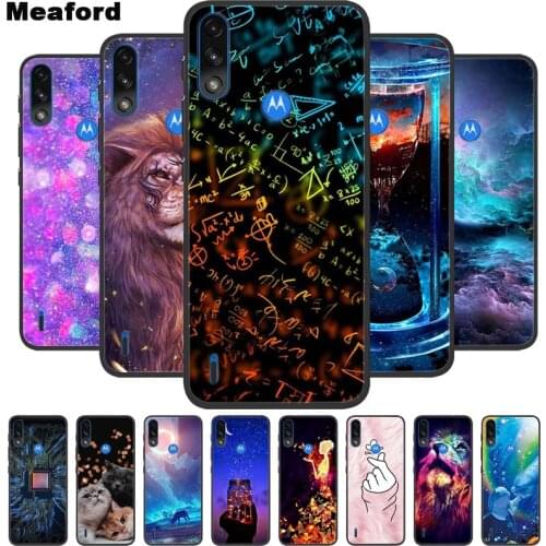 For Moto E7i Power Case Soft Silicone Cool Cartoon Case For Motorola Moto E7i Power back Cover For Moto E7 Power TPU Phone Funda