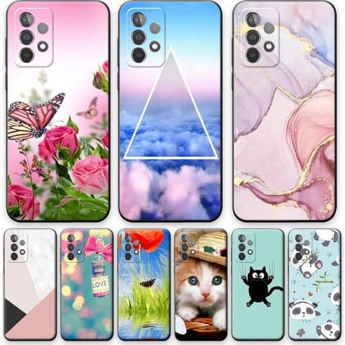 For Samsung Galaxy A32 Case 5G Silicone Phone Case For Samsung A32 5G Soft Back Cover For Samsung A32 5G TPU Fashion Fundas 6.5