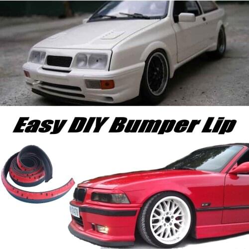 Bumper Lip Deflector Lips For Ford Sierra RS Cosworth Front Spoiler Skirt For Car View Tuning / Body Kit / Strip