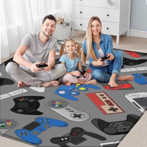 DropShipping Cartoon Kid Flannel Carpet Non-Slip Carpet for Living Room Study Mat Absorbent Washable Area Rugs Bedroom Decor