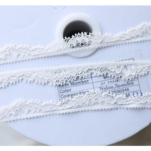 5 Meter Skin Elastic Lace Ribbon Trims For Stage Performance Party Cosplay Wedding Clothes DIY Sewing Garments Accessories
