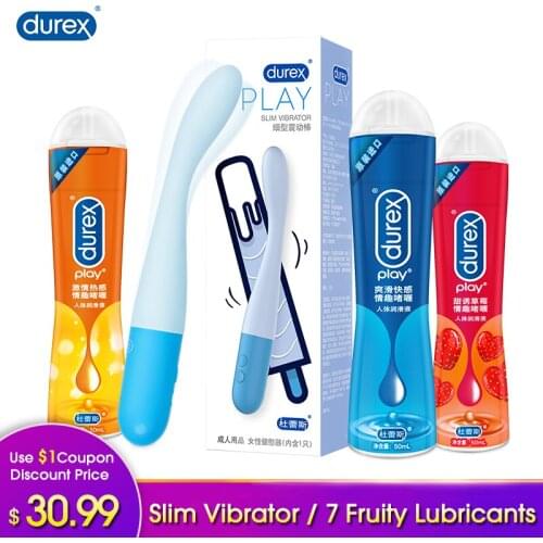 Durex 50/200ml Lubricant Fruit Water Based Lubricant Massage oil Anal Vaginal Gel Vibrators Adult Sex Products Toys for Couples