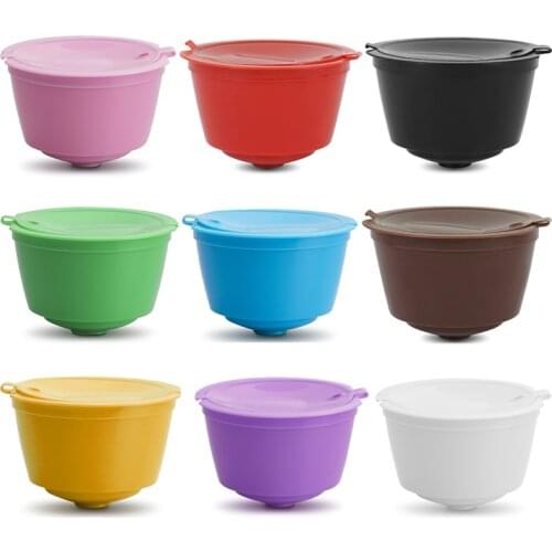 9 Color Reusable Coffee Cup Filter, Suitable for Reusable Capsule Coffee Filter of Nescafe