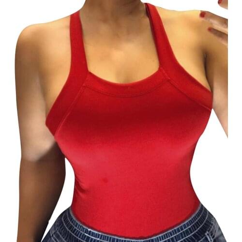 Fashion Women Casual Solid Color Tank Tops Sleeveless Slim Fit Bowknot Holiday Sexy Camis Club Tops Streetwear