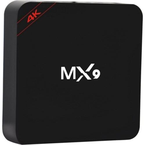 New TV Box MX9 4K Quad Core 1GB 8GB Android 4.4 TV BOX 2.0 HD HDMI SD Slot 2.4Ghz Wifi Set Top Box Media Player EU Plug