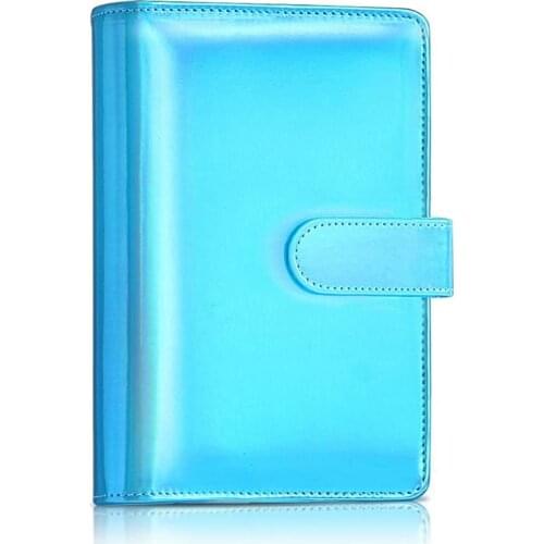 A6 Pu Leather Notebook Binder Cover, 6 Ring A6 Binder Budget Cash Envelopes,Planner Travel Journal Binder Cover