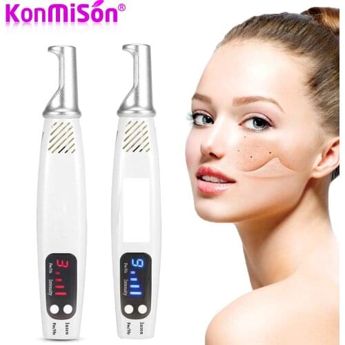 Picosecond Laser Pen Blue Red Light TherapyTattoo Scar Mole Freckle Removal Skin Dark Spot Remover Machine Portable Laser Pen