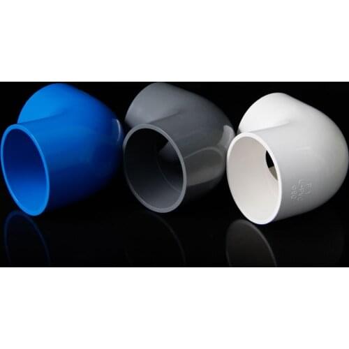 Pvc pipe PVC elbows water supply pipe 90 degrees bend joint 125mm 160mm ftting pvc