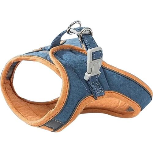 Cat Vest Harness and Leash Set Reflective Design Adjustable Soft Kitten Vest for Walking Escape Proof Step-in LBShipping