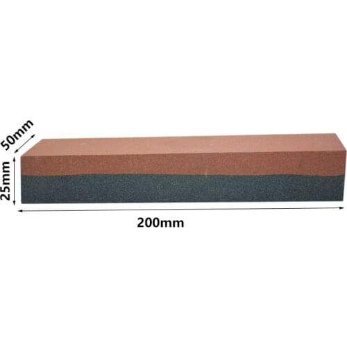 120/240 grit Knife Sharpener household grinding blade double-sided sharpening petroleum stone grinding block 200*50*25mm